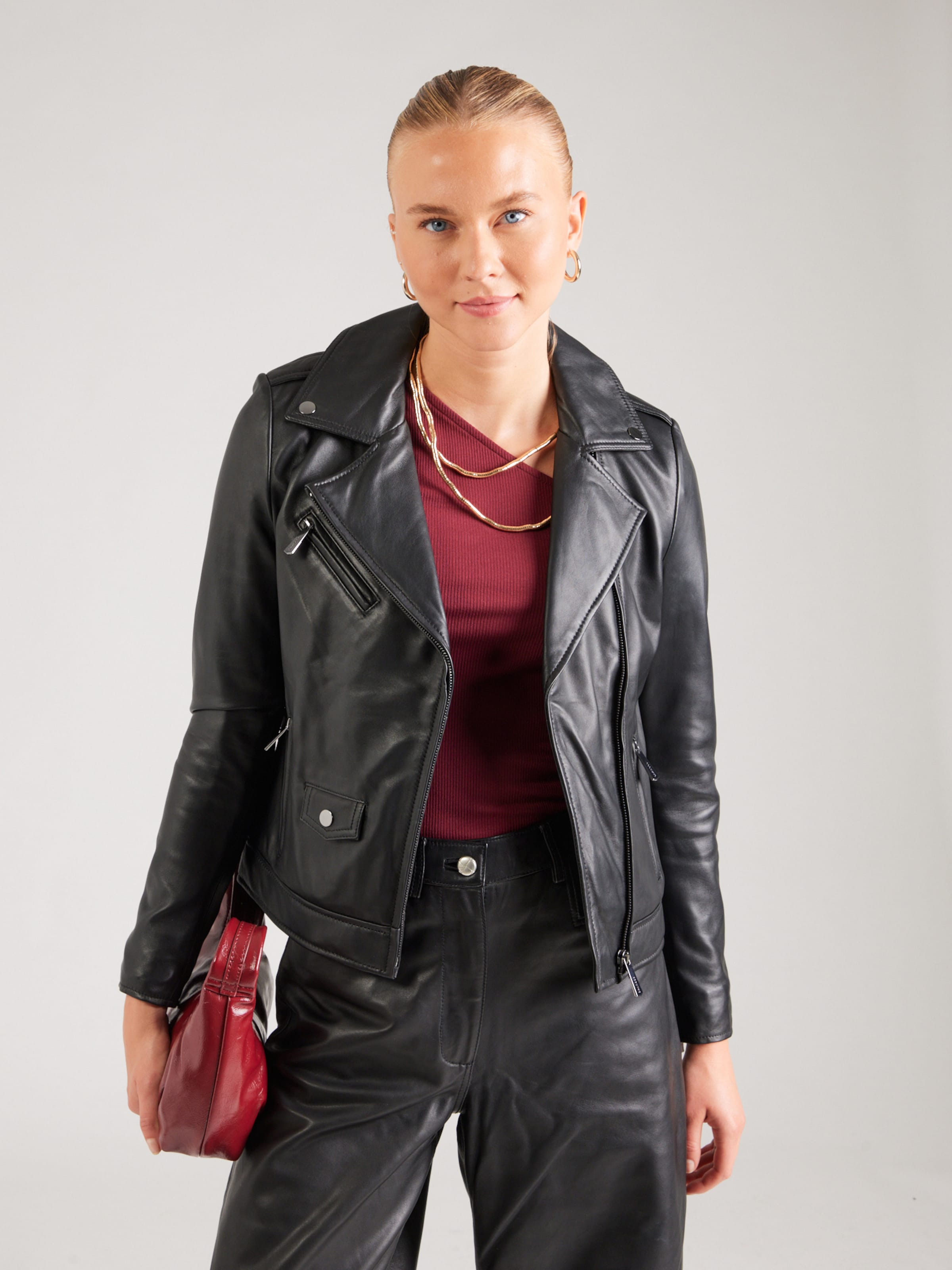 OAKWOOD Between-Season Jacket 'SAMBA' in Black | ABOUT YOU