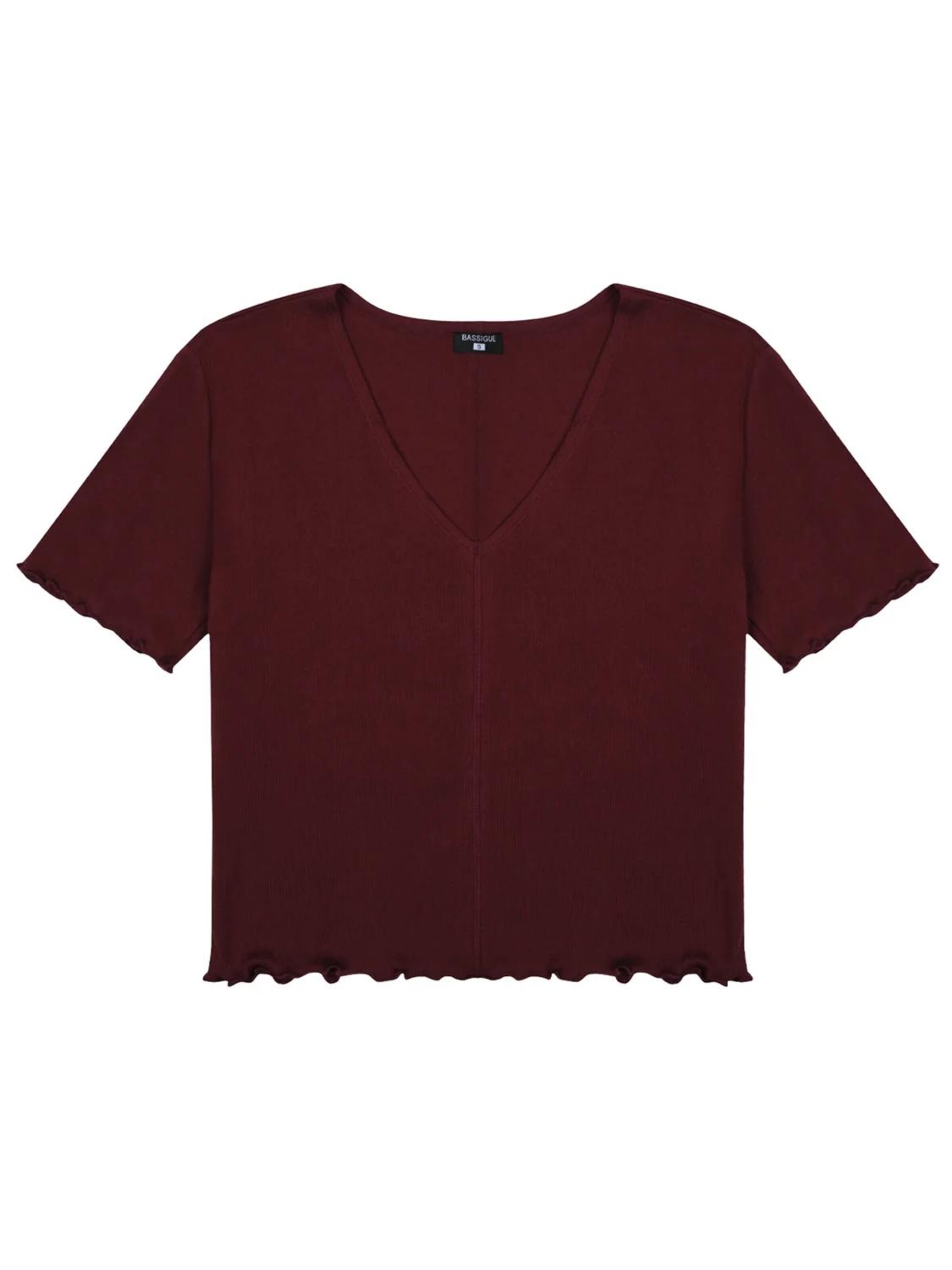 BASSIGUE T-Shirt in Rot: Vorderseite