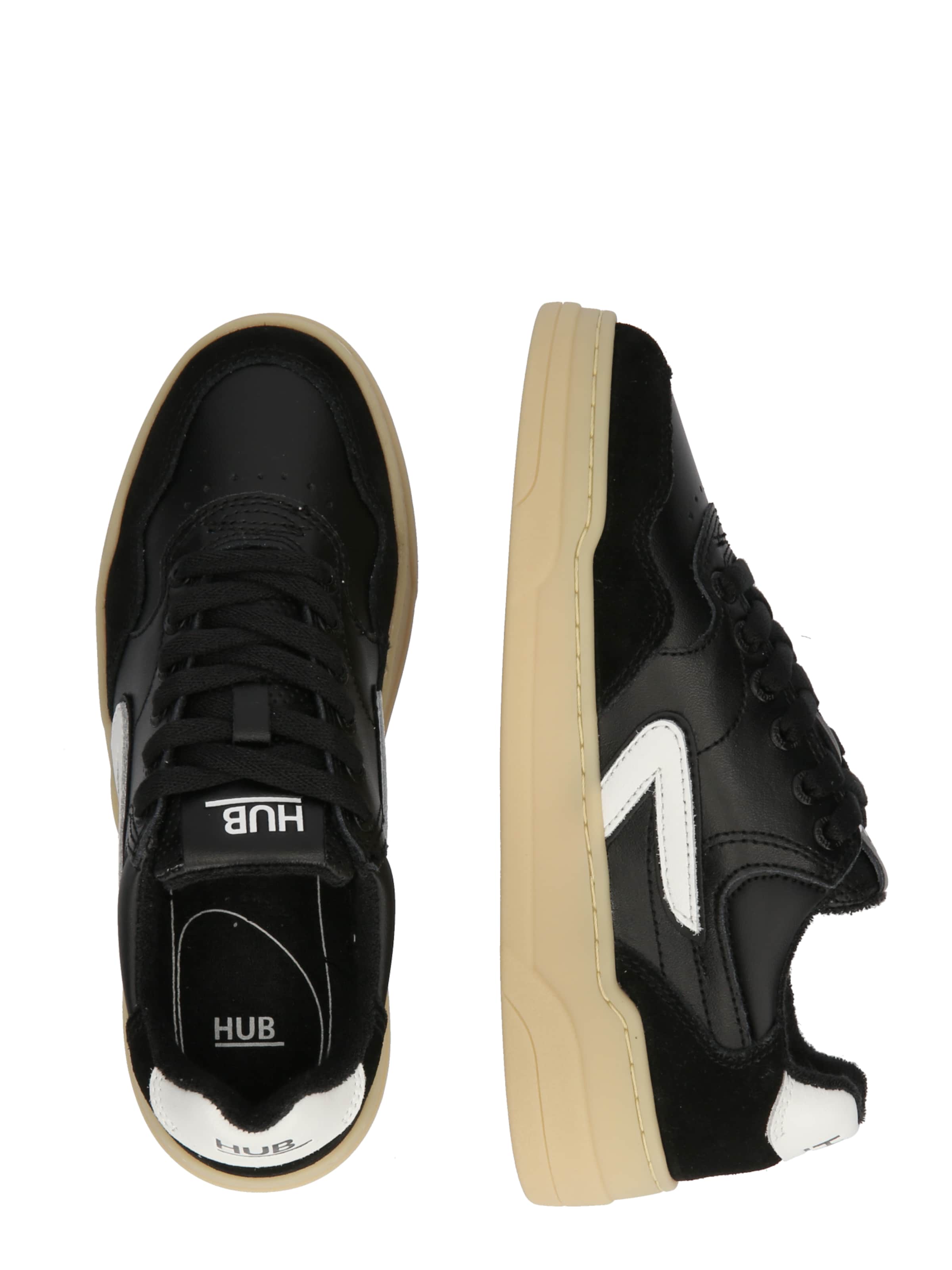 HUB Platform trainers 'Court L68' in Black