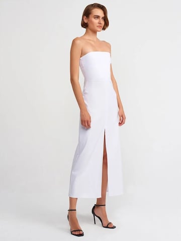 Robe Dilvin en blanc : devant