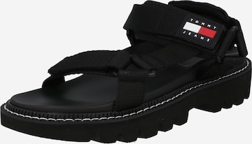 Tommy Jeans Sandals 'Chunky' in Black: front