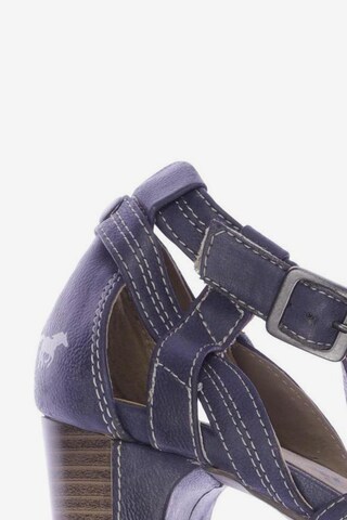 MUSTANG Sandals & High-Heeled Sandals in 40 in Blue