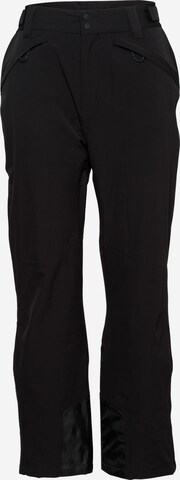 Superdry Snow Regular Outdoor Pants in Black: front