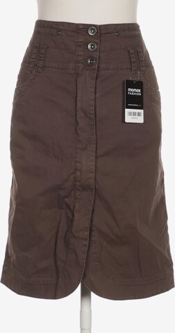 Sandwich Skirt in XL in Brown: front