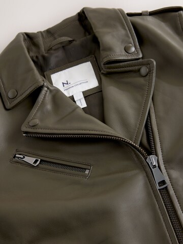 Next Демисезонная куртка 'N. Real' в Зеленый