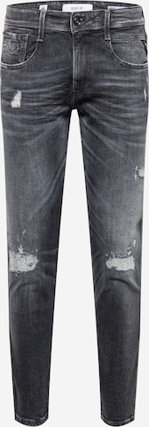 REPLAY Slimfit Jeans 'Anbass' in Grijs: voorkant