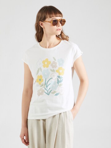 Ragwear Тениска 'Diona' в бяло: отпред
