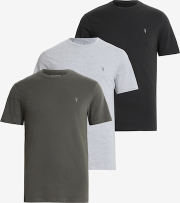 Maglietta 'BRACE' di AllSaints in grigio: frontale