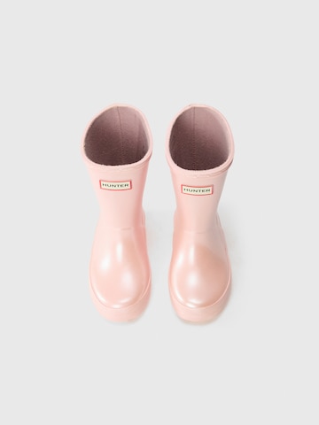 HUNTER Gummistövel i rosa
