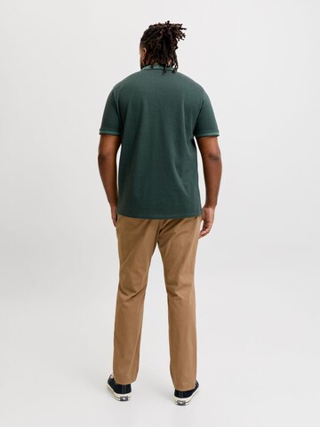 Jack & Jones Plus Poloshirt in Grün