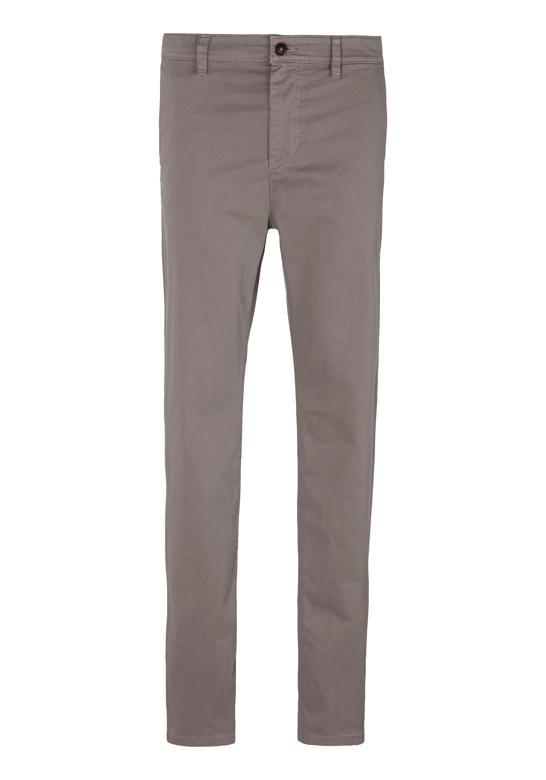 BOSS Chino Pants in Grey: front