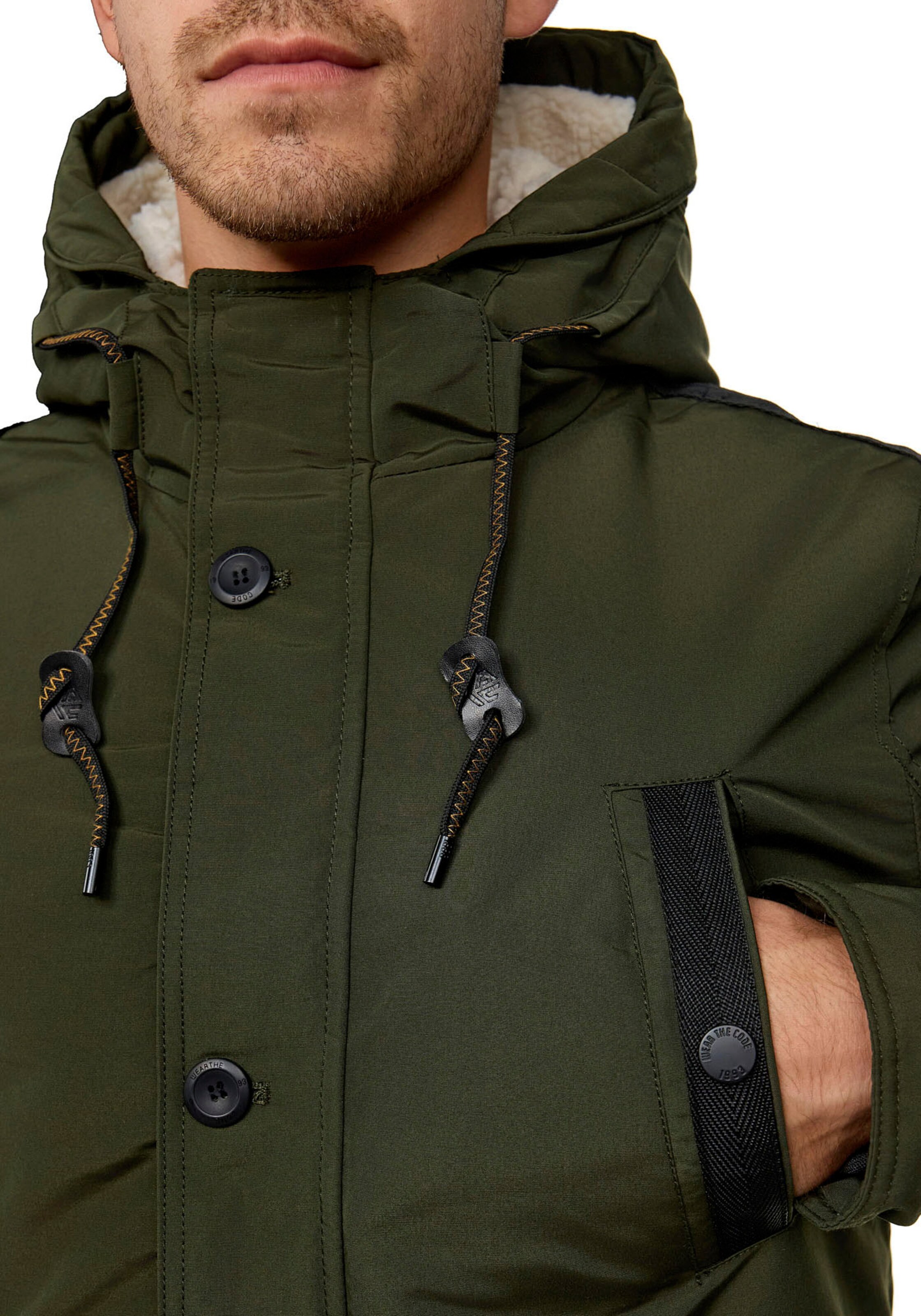 INDICODE JEANS Parka in Grün