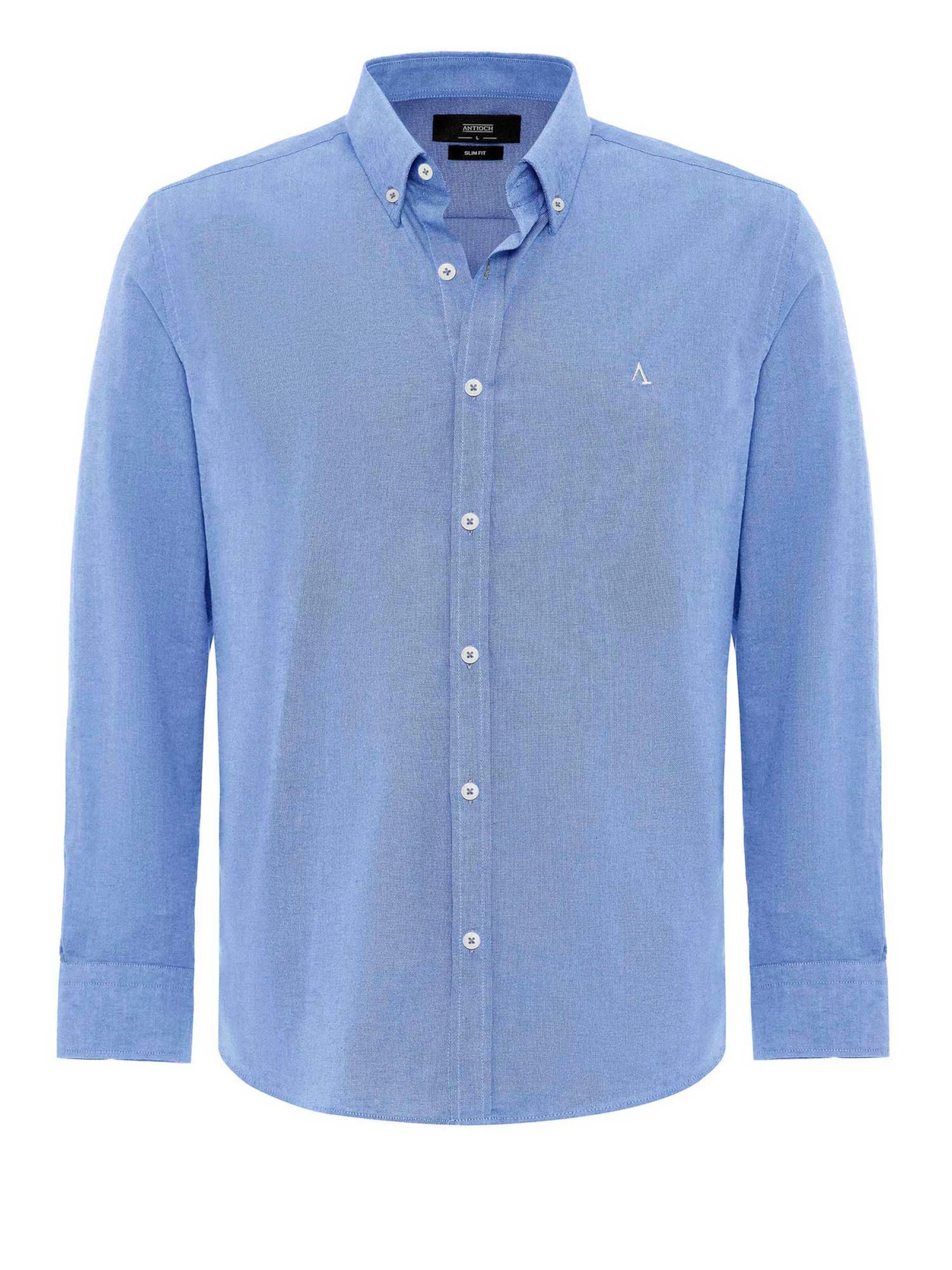 mėlyna Antioch Standartinis modelis Marškiniai: priekis