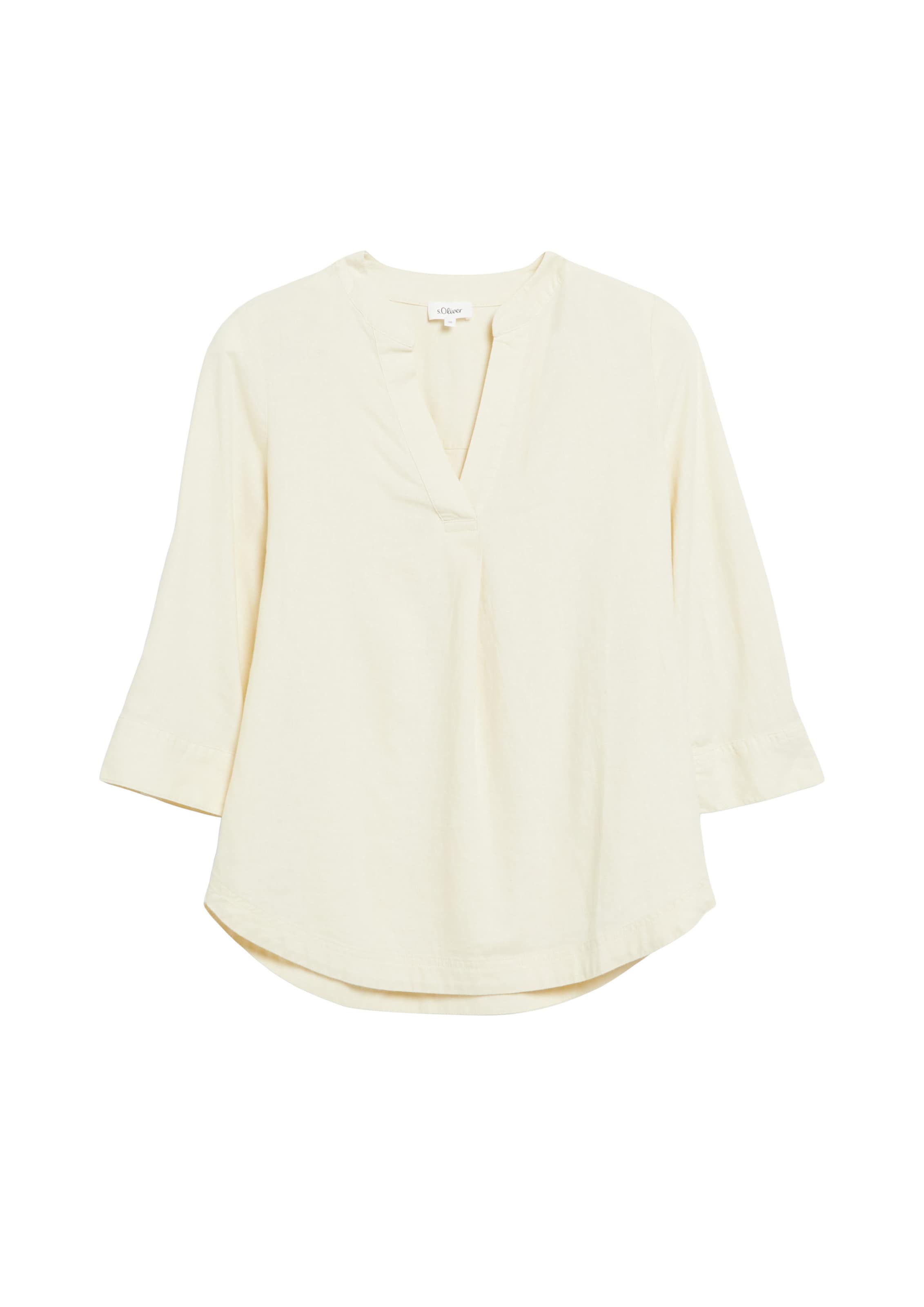 s.Oliver Bluse in Beige: Vorderseite