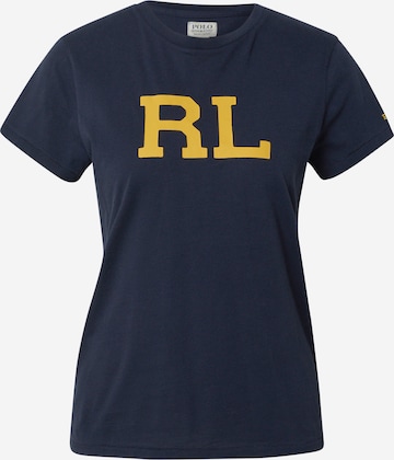 T-shirt Polo Ralph Lauren en bleu : devant