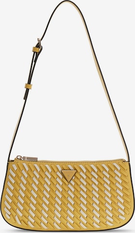 GUESS Schultertasche in Gelb: Vorderseite