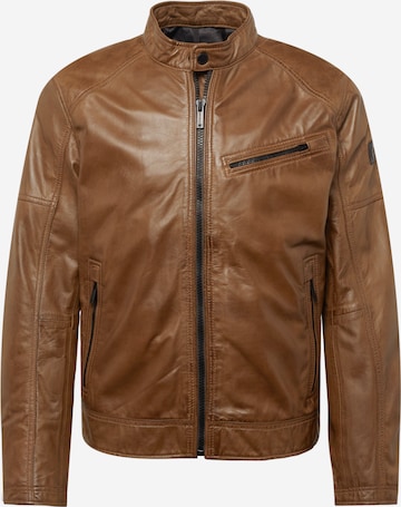 STRELLSON Between-season jacket 'Bexley' in Brown: front