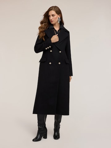 MOTIVI - Abrigo de invierno en negro: frente