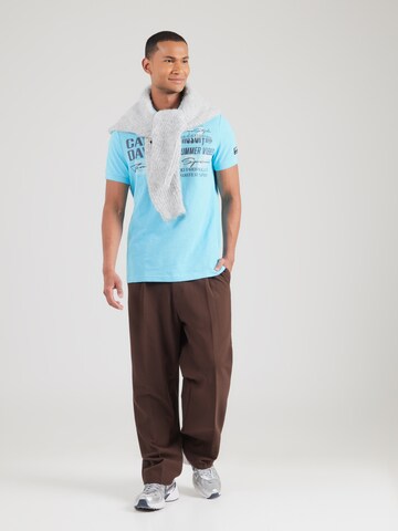 CAMP DAVID - Camiseta en azul