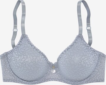 NUANCE Minimiser Bra in Grey: front