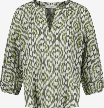 GERRY WEBER Blouse in Light green / Dark green / White, Item view