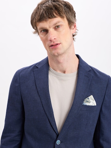Nils Sundström Regular fit Business blazer in Blue