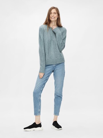 PIECES Pullover 'Bibi' in Grau