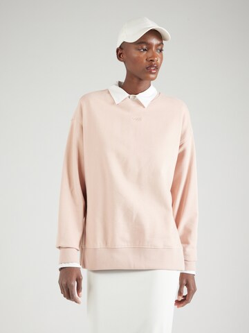 BOSS Sweatshirt ' C_Eteia_2 ' in Roze