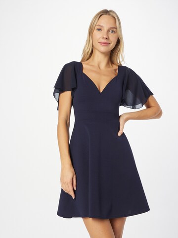 Robe de cocktail 'KARA' WAL G. en bleu : devant