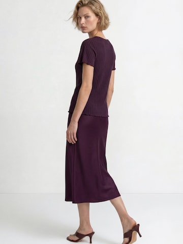 T-shirt Rich & Royal en violet