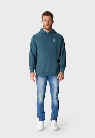 Oldskull Sweatshirt 'Asian Sushi Rollmate Graphic' in Blue