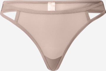 LASCANA Regular Thong in Beige: predná strana