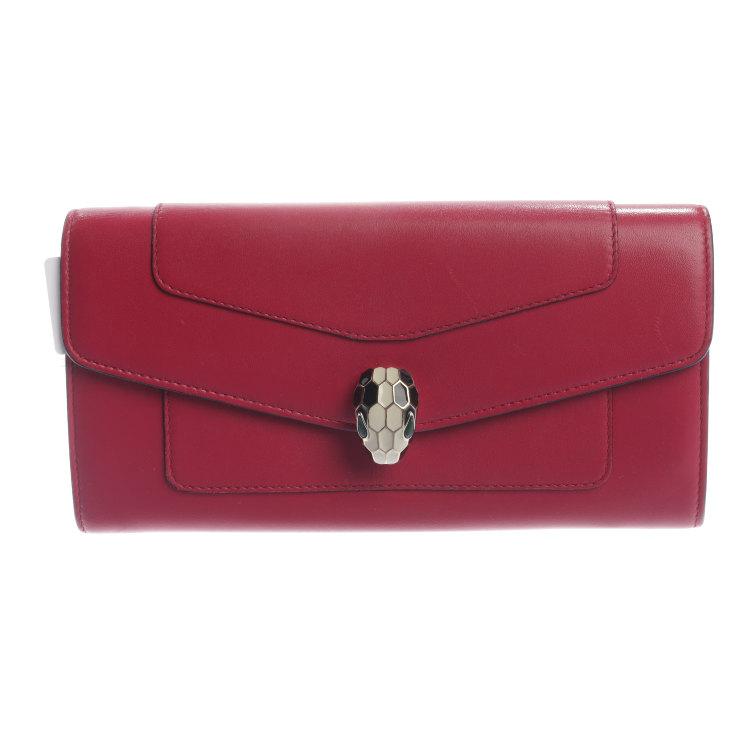 Bulgari Small Leather Goods in One size in Red: front