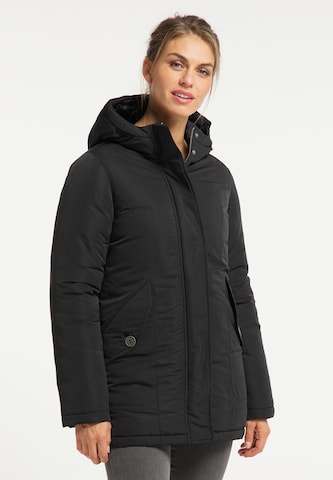 Usha Winter Jacket in Black: front