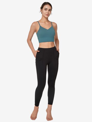 Yvette Sports Bustier Sports-BH 'Moonlight' i blå