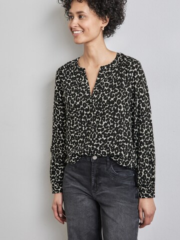 STREET ONE Blouse in Black: front