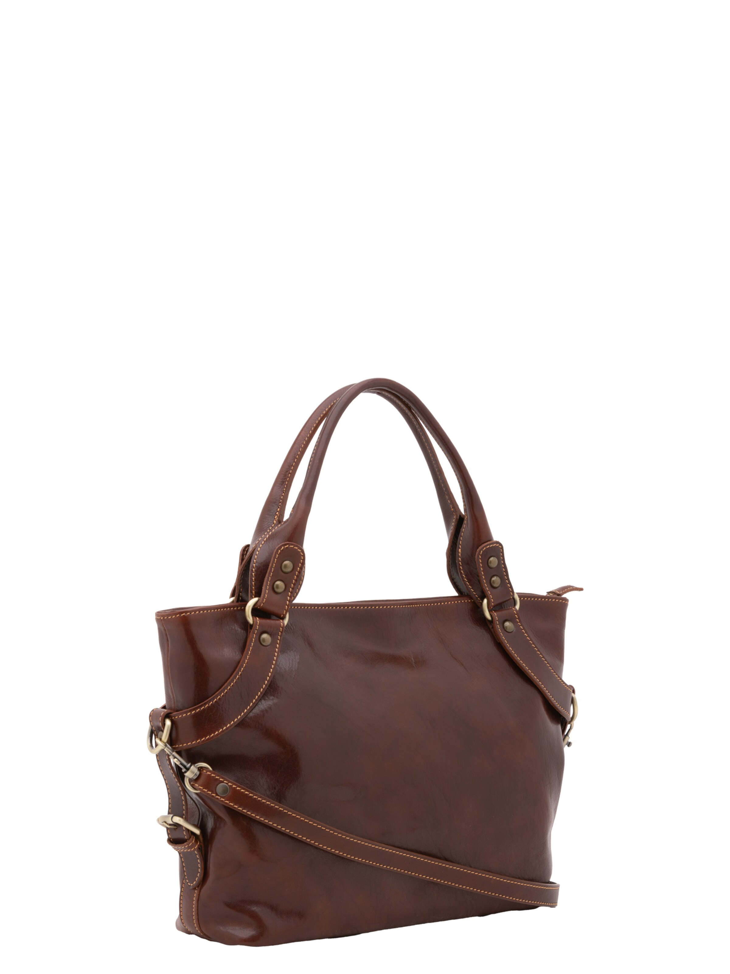 Viola Castellani Handbag in Brown: front