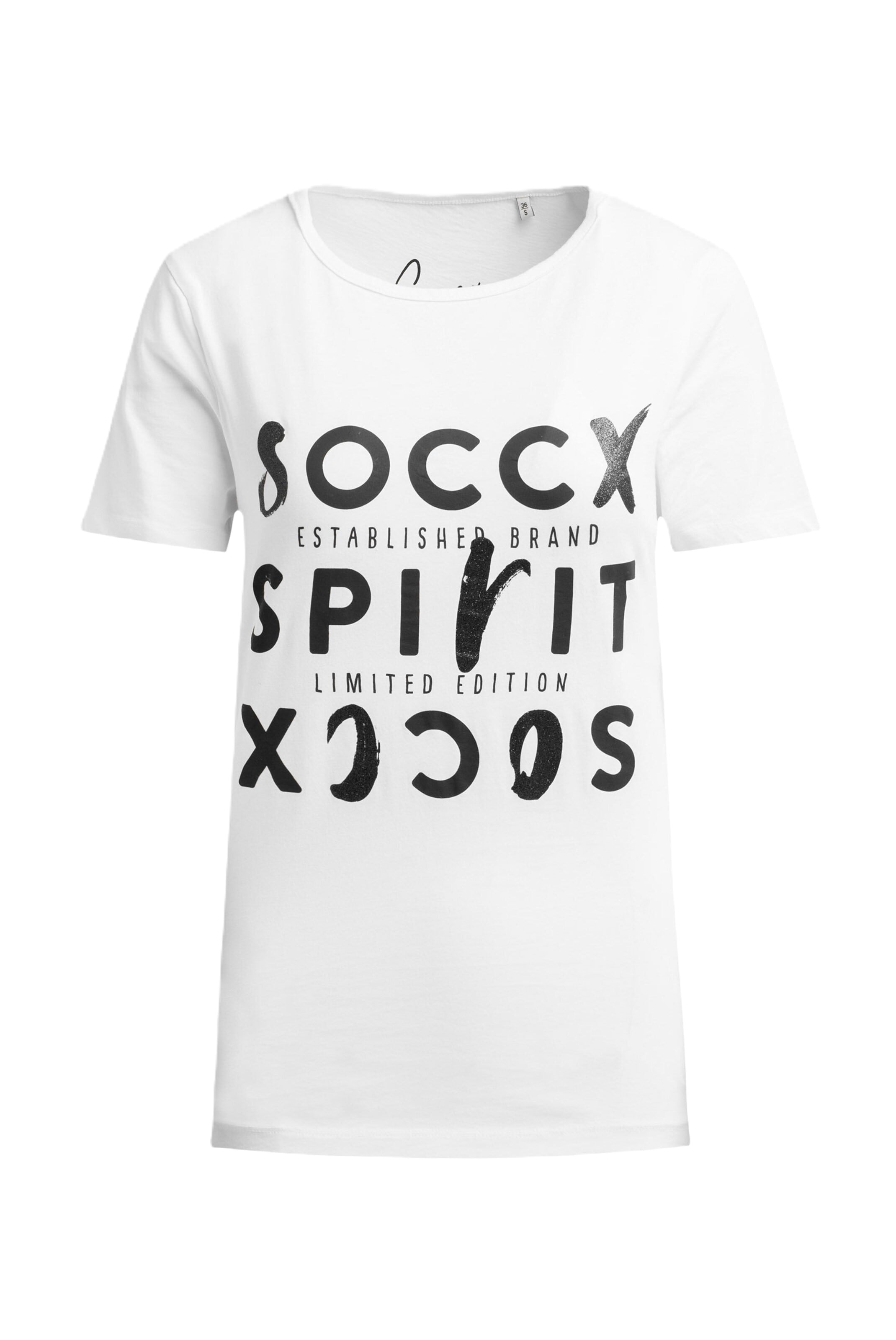 Soccx Shirt in White: front