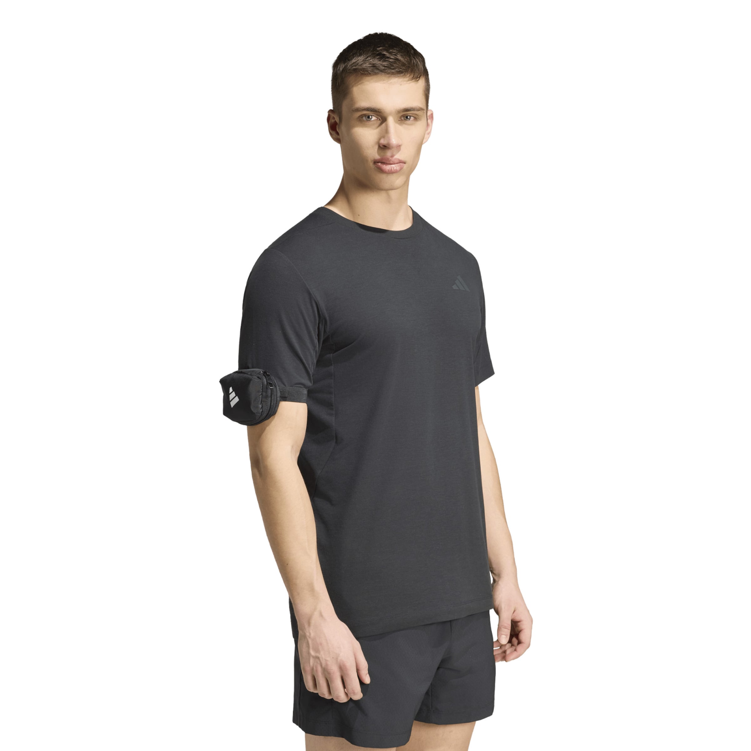 Porte-monnaies de sport 'Training Defender' ADIDAS PERFORMANCE en noir : devant