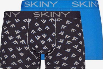 Boxer di Skiny in blu: frontale