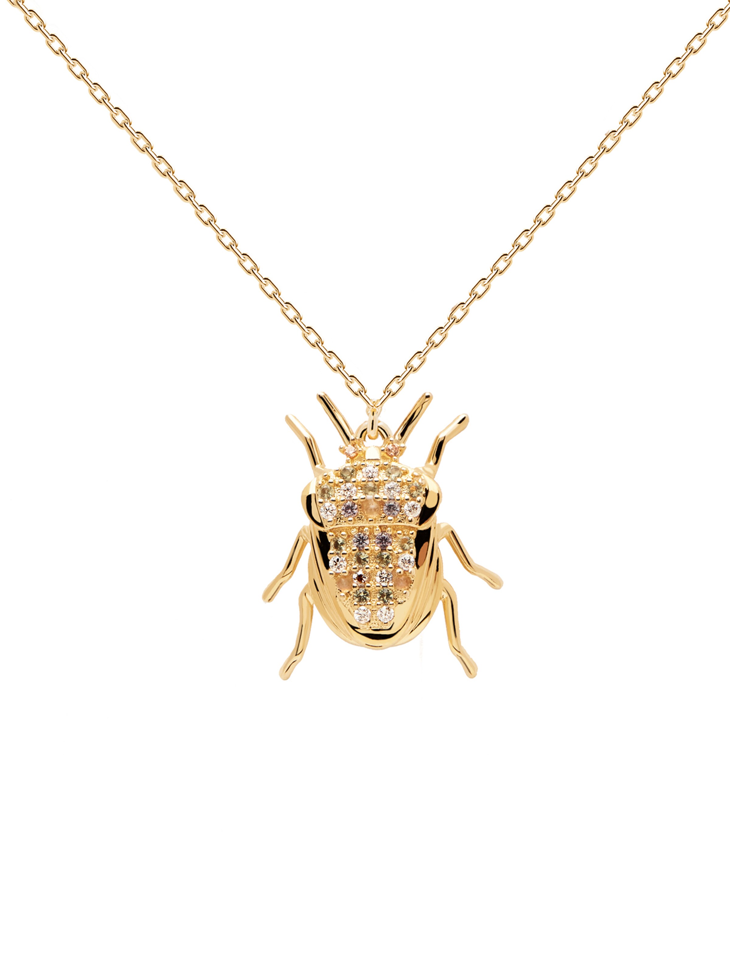 P D PAOLA Kette Luck Beetle in Gold 