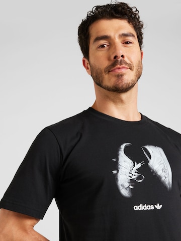 ADIDAS ORIGINALS T-Shirt 'Street  5' in Schwarz