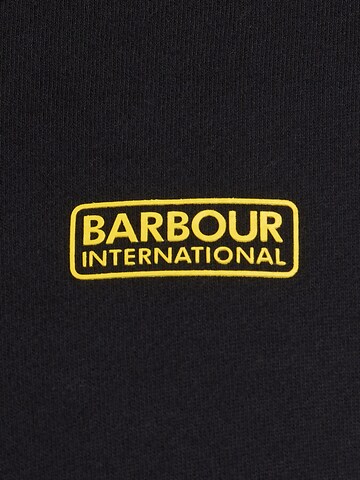 Barbour International Sweatshirt in Schwarz