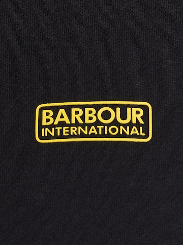 Barbour International Sweatshirt in Schwarz