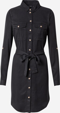 VERO MODA Shirt dress 'Mia' in Black: front