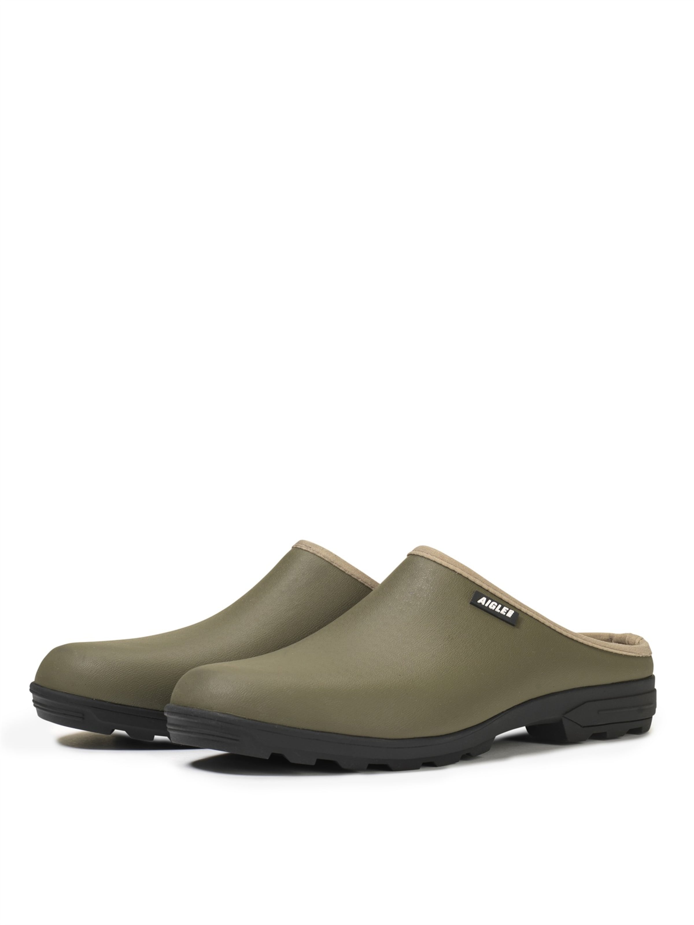 AIGLE - Socas 'Lessfor' em verde: frente