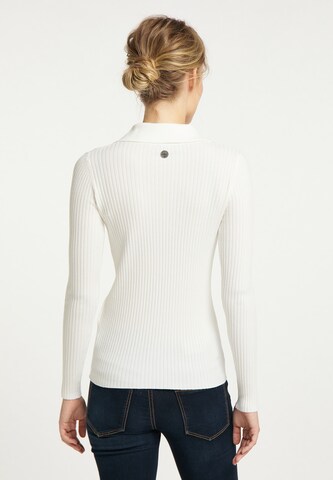 DreiMaster Maritim Sweater in White