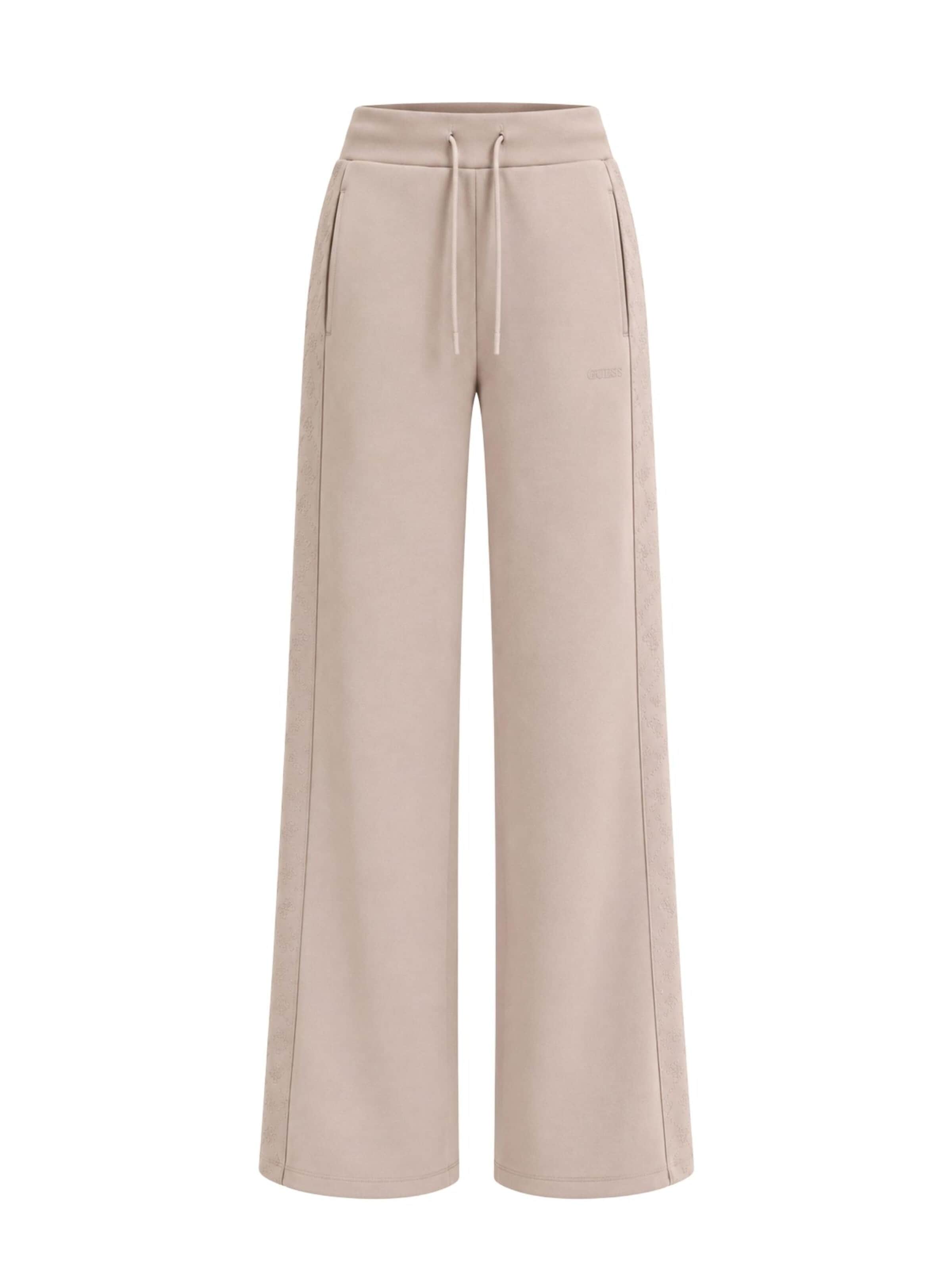 GUESS Wide Leg Bukser 'Pantaloni V6BB20K6366' i beige: forside