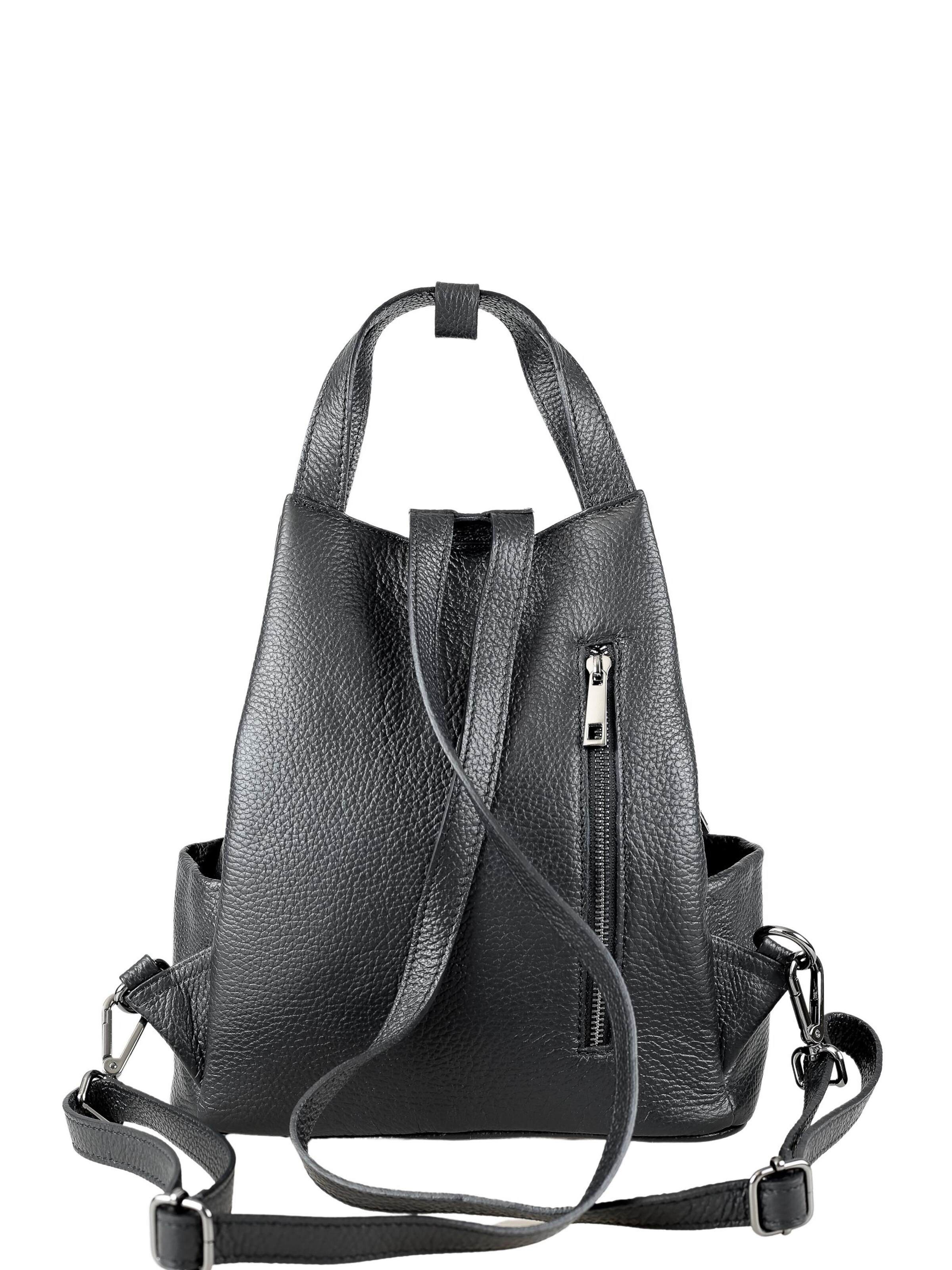 COLLEZIONE ALESSANDRO Backpack 'München' in Black