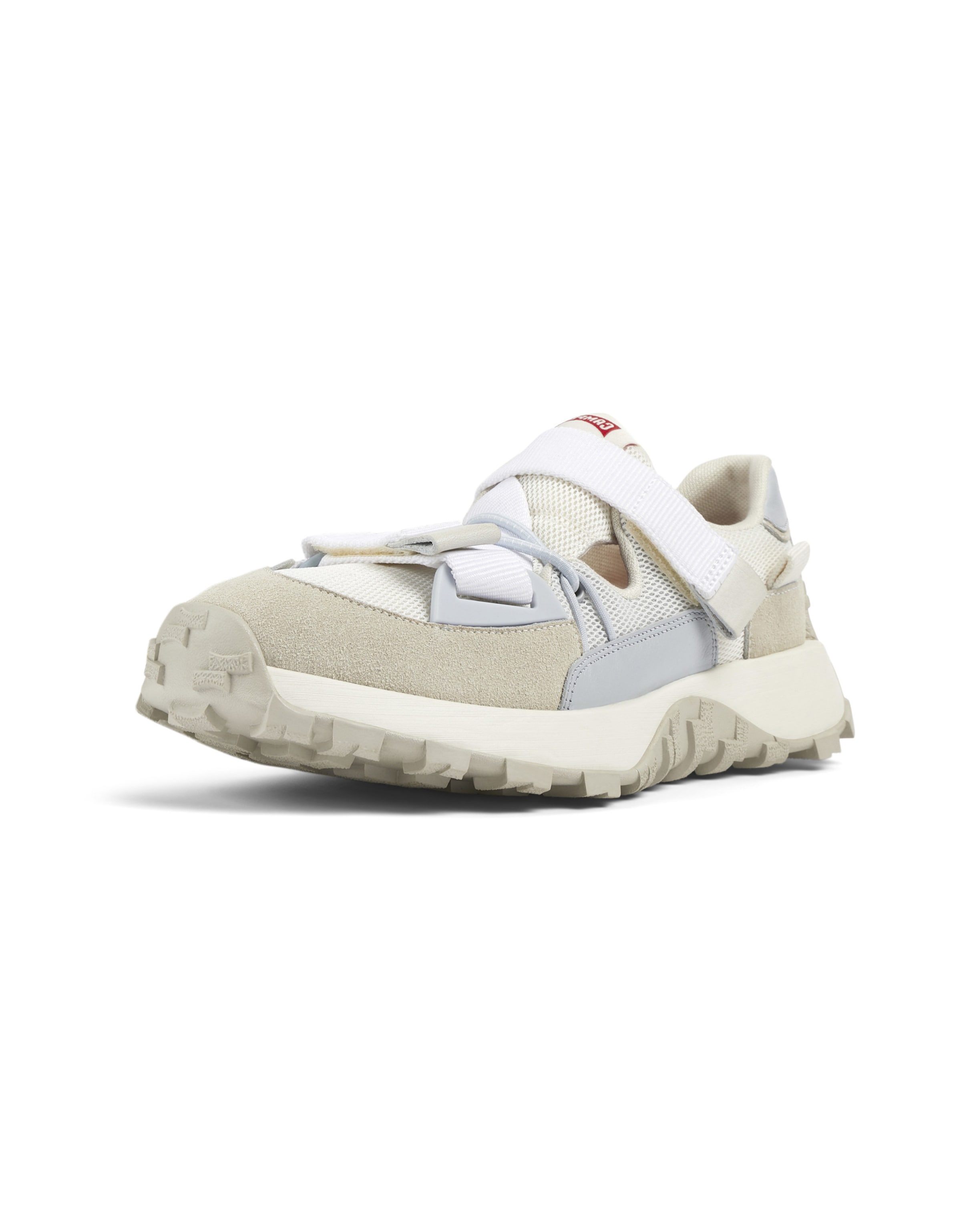 CAMPER Platform trainers 'Drift Trail' in White: front